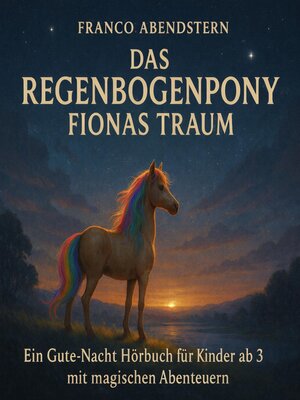 cover image of Das Regenbogenpony  Fionas Traum